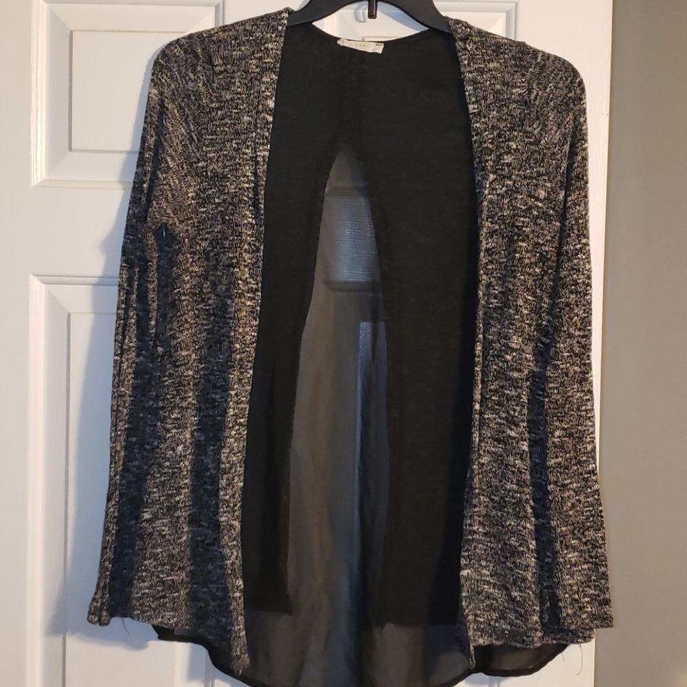 Black and Grey Lightweight Sweater
